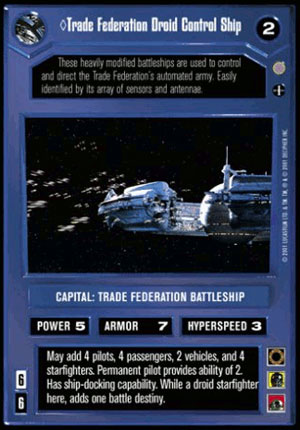 Trade Federation Droid Control Ship